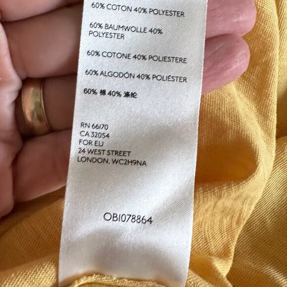 We The Free On My Mind V-neck Shirt In Light Earth Size XS - Picture 7 of 9